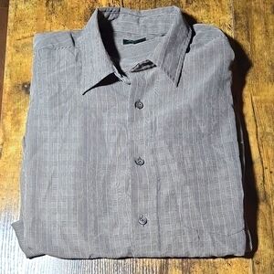 David Taylor Mens Dress Shirt EUC